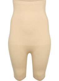 Shapewear shorts med h&ouml;gmidja, Beige