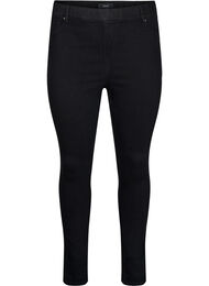 Jeggings med h&ouml;g midja, Svart