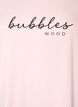 T-shirt med tryck, Rosa, Packshot image number 2