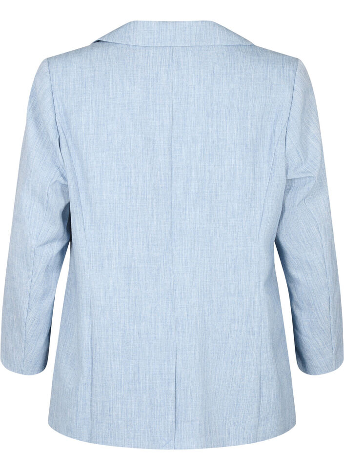 Melerad kavaj med knappstängning, Infinity , Packshot image number 1