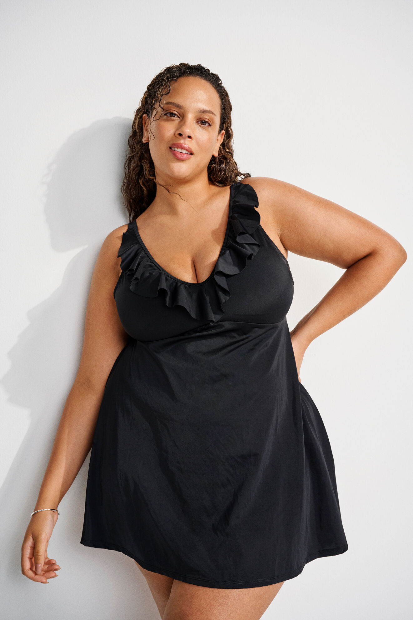 Badkl&auml;nning med volanger, , Model