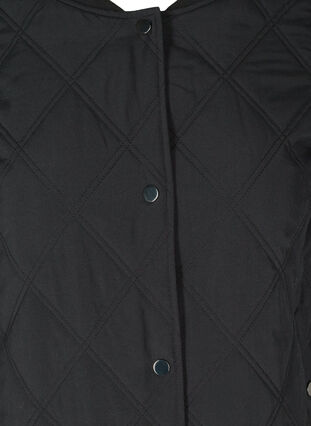Quiltad 2-i-1 jacka med fickor, Black, Packshot image number 2