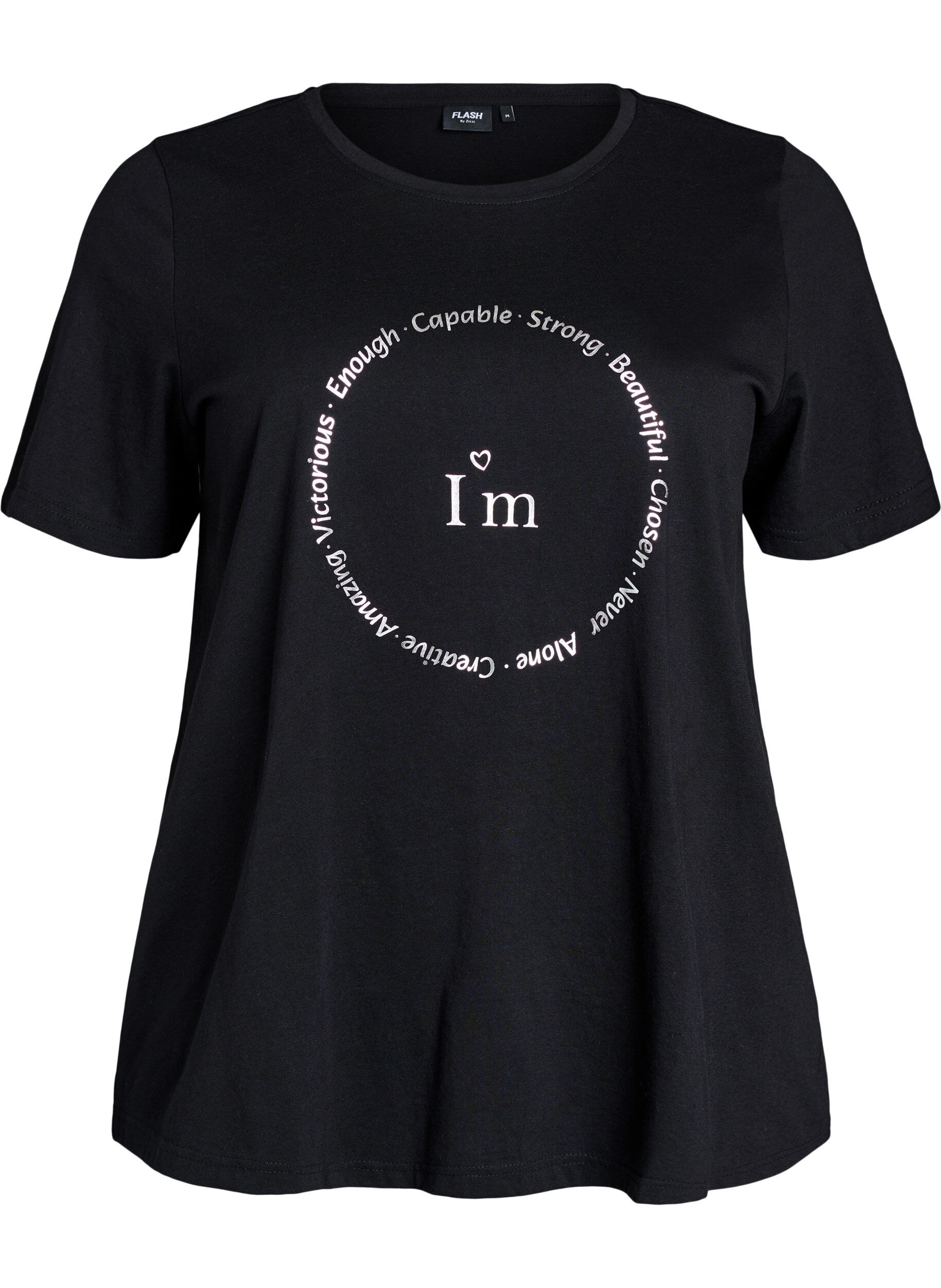 FLASH - T-shirt med tryck
