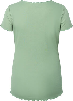 Ribbad t-shirt för gravida, Green Bay, Packshot image number 1