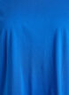 Kort&auml;rmad t-shirt i bomullsblandning, Bl&aring;, Packshot image number 2