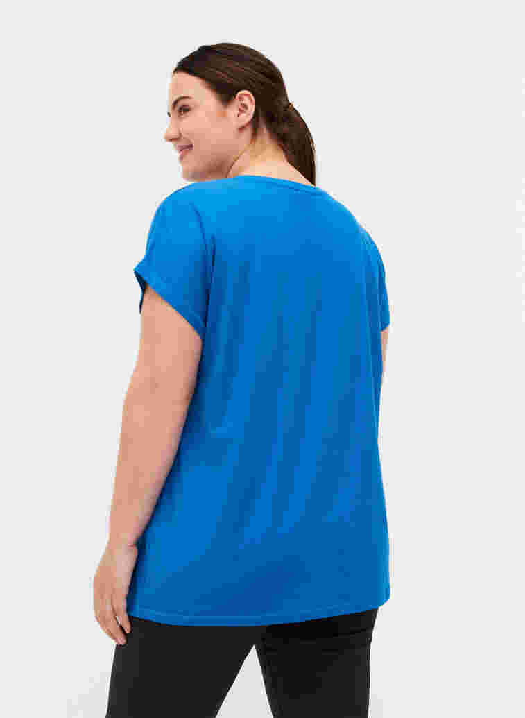 T-shirt, Daphne Blue, Model image number 1