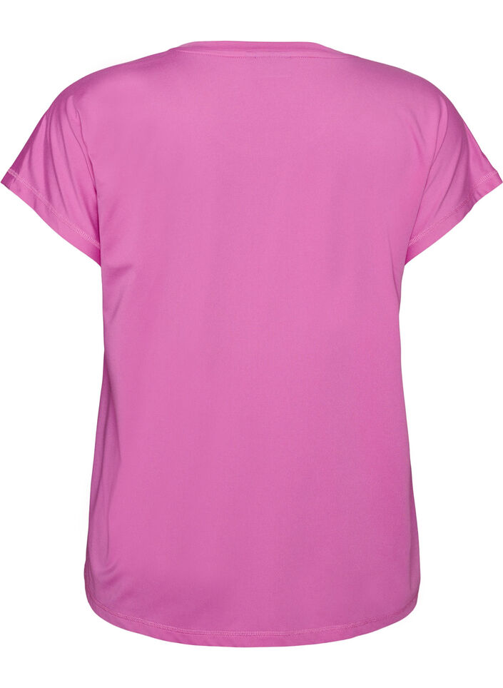 Enf&auml;rgad tr&auml;nings-T-shirt, Lila, Packshot image number 1