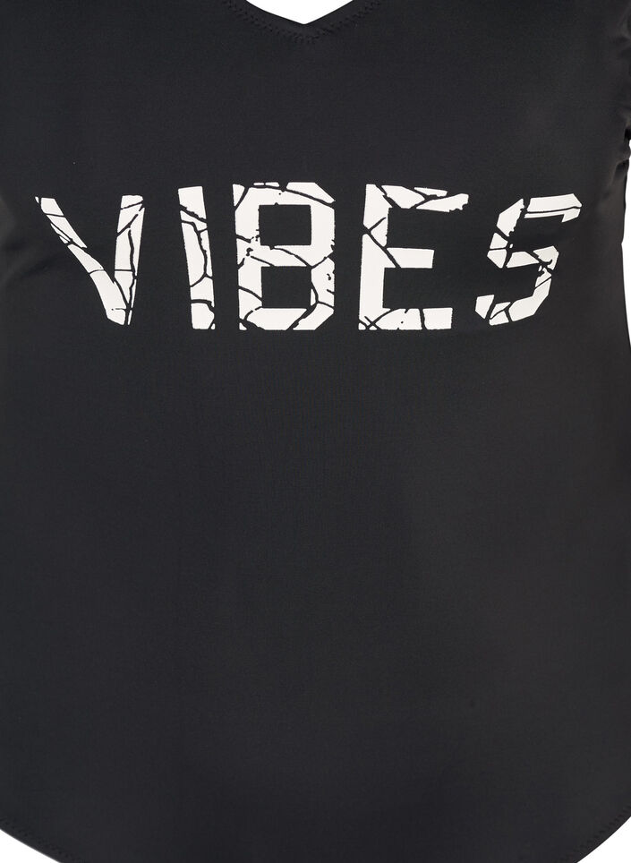 Baddräkt, Black, Packshot image number 2