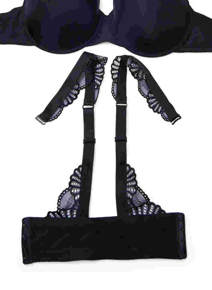 Bh ryggdel med spets, Black Lace 1, Packshot image number 1