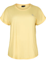 Kortärmad t-shirt för träning, Lemon Meringue