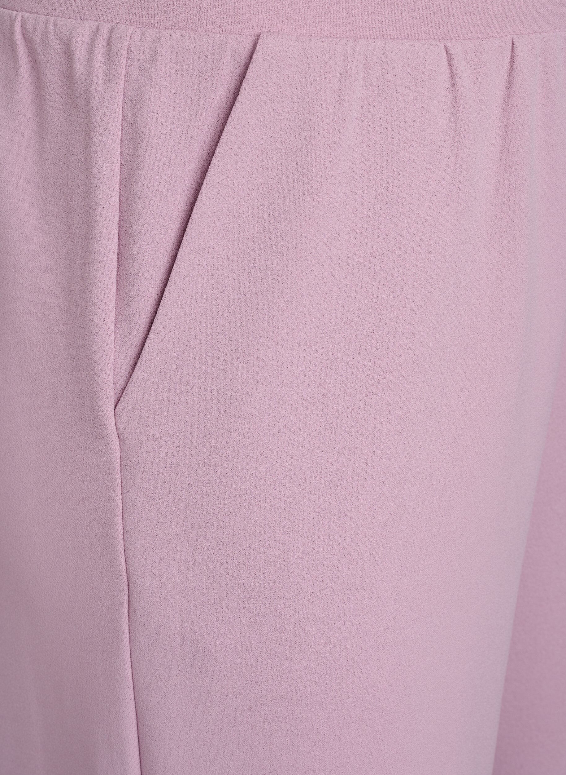 Zizzi FLASH - H&ouml;gmidjade knickers med l&ouml;s passform, Rosa, Packshot image number 2