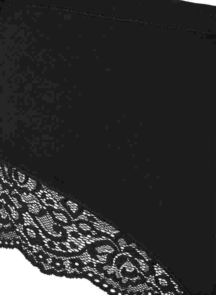 Light shapeweartrosa med spetskant, Black, Packshot image number 2