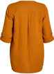 Tunika i bomullsmuslin med broderie anglaise, Orange, Packshot image number 1