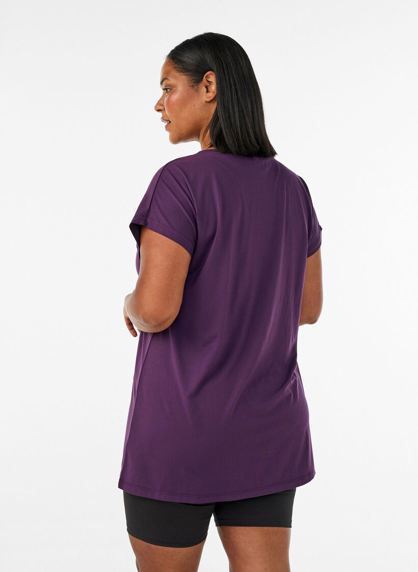 L&aring;ng tr&auml;ningstr&ouml;ja, Lila, Model image number 2