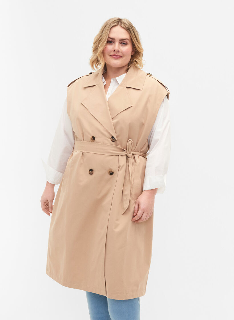 Lång väst med bälte, Nomad, Model image number 0