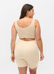 Light shapewearshorts med h&ouml;g midja, Beige, Model image number 1