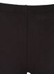3/4 leggings med knappar, Black, Packshot image number 2