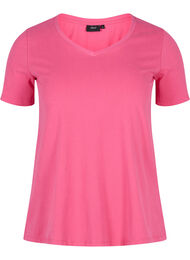 Basis t-shirt, Fandango Pink