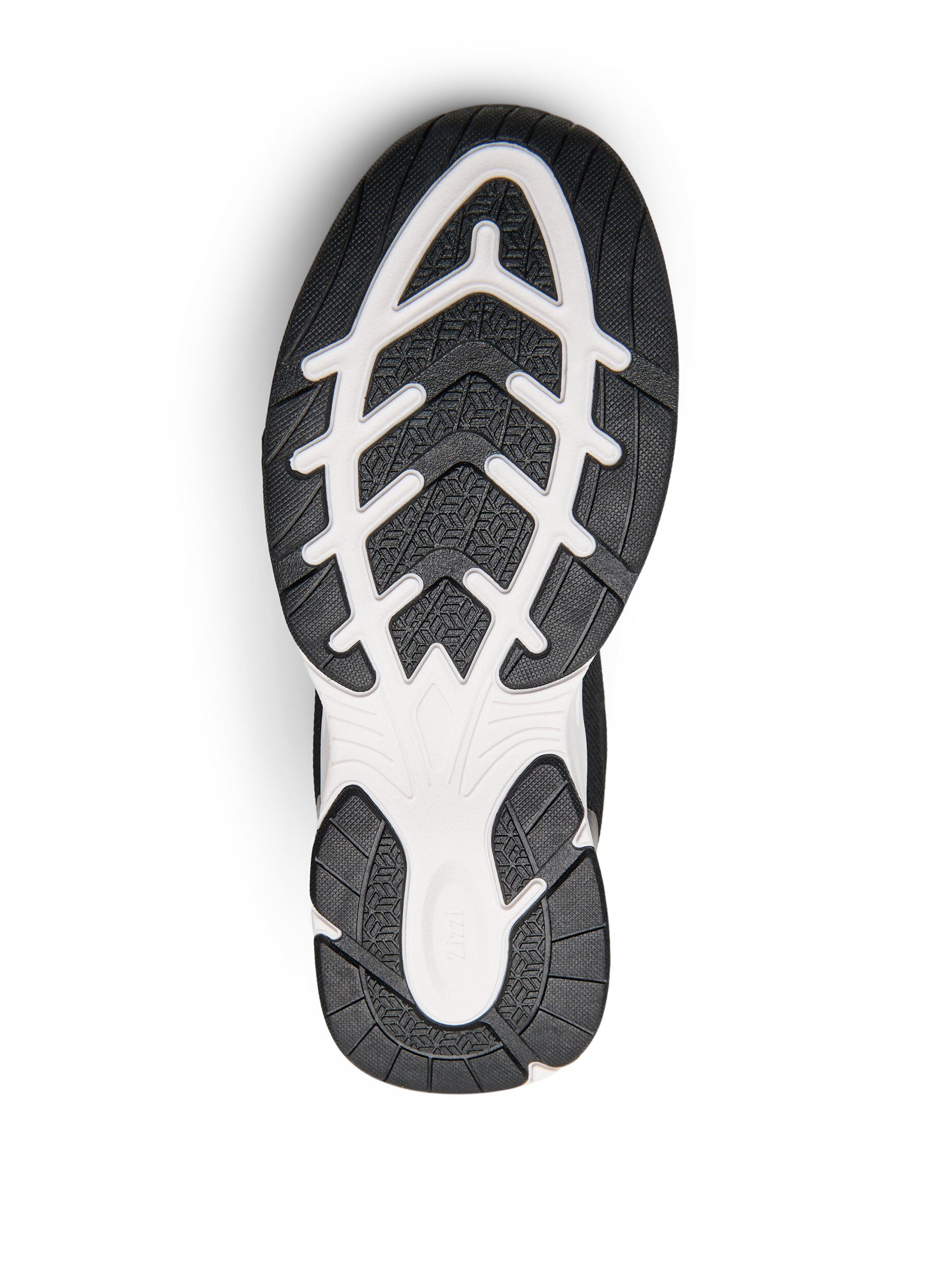 Zizzi Wide fit - Sneakers i mesh, Svart, Packshot image number 4