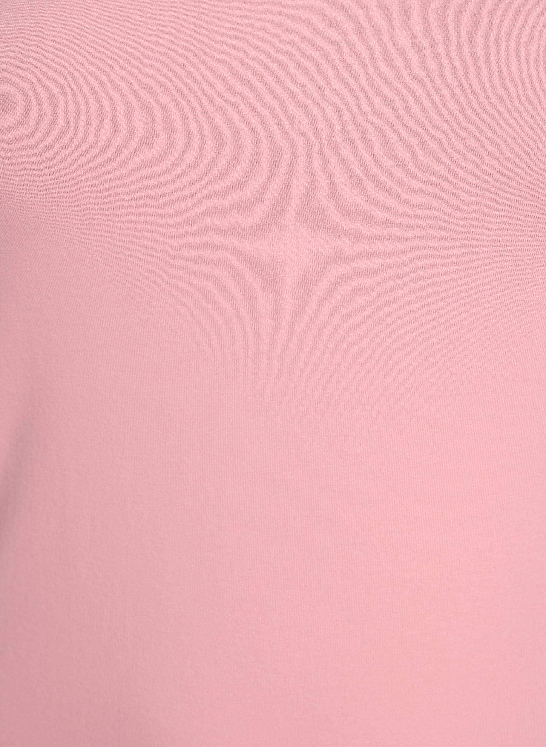 ZizziSolid f&auml;rg bas topp i bomull, Rosa, Packshot image number 2