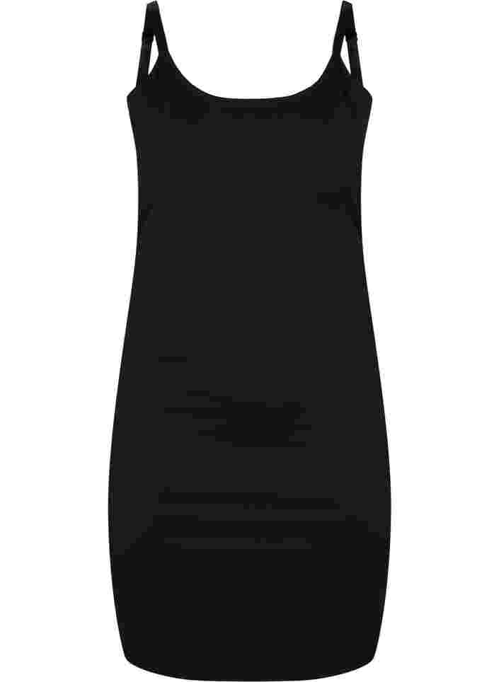 Light shapeklänning, Black, Packshot image number 0