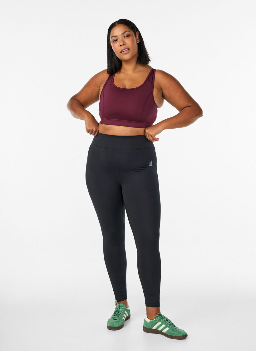 Sport-BH med racerback, R&ouml;d, Model image number 1