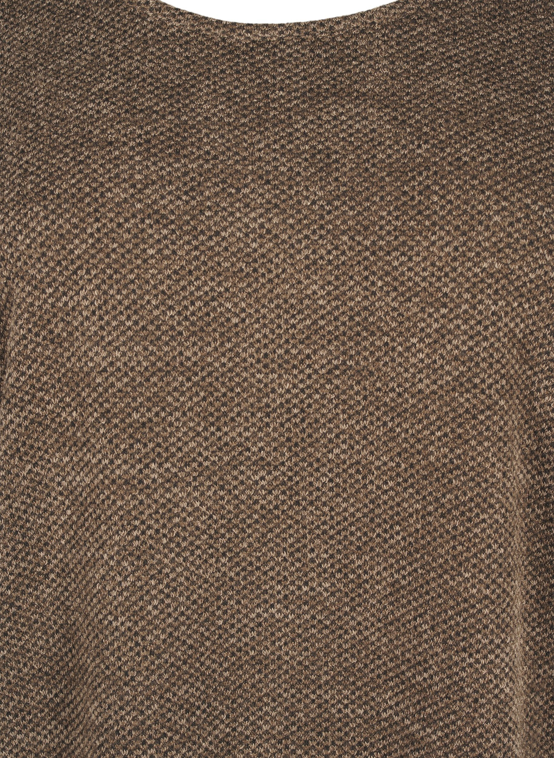 Zizzi T-shirtkl&auml;nning med korta &auml;rmar, Caribou, Packshot image number 2