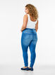 Super slim Amy jeans med h&ouml;g midja, Light blue, Model image number 1