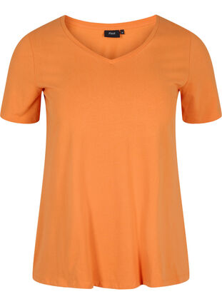 Basis t-shirt, Amberglow, Packshot image number 0