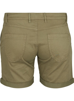 Regular fit shorts i bomull, Tarmac, Packshot image number 1