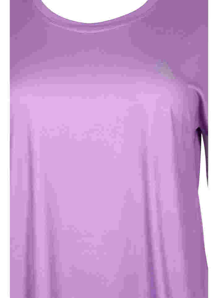 Kortärmad t-shirt för träning, African Violet, Packshot image number 2