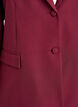Klassisk blazer med kn&auml;ppning, R&ouml;d, Packshot image number 2