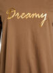 T-shirt med tryck, Brun, Packshot image number 2