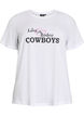 T-shirt med tryck, Vit, Packshot image number 0