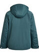 Vadderad parkas med avtagbar huva, Gr&ouml;n, Packshot image number 1