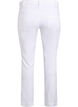 Slim fit Emily jeans med normalh&ouml;g midja, Vit, Packshot image number 1