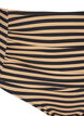 Bikinitrosa med h&ouml;g midja och r&auml;nder, Brun, Packshot image number 2