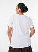 T-shirt med tryck, Vit, Model image number 2