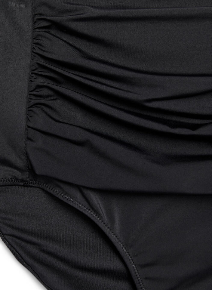 Bikinitrosa med h&ouml;g midja, Svart, Packshot image number 2