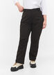 Softshell byxor med justerbart kardborreband, Svart, Model image number 3