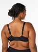 Vadderad spets-BH med bygel, Svart, Model image number 2