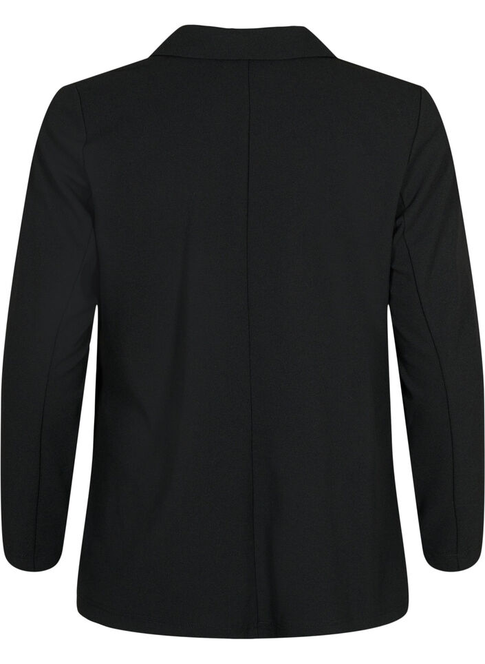 Blazer med fickor, Black, Packshot image number 1