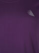 Tränings-T-shirt med smal passform och rund hals, Purple Pennant, Packshot image number 2