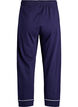 Pyjamasbyxor i bomull med h&ouml;g midja, Bl&aring;, Packshot image number 1