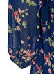 Blomm&ouml;nstrad a-linjeformad tunika, Bl&aring;, Packshot image number 3