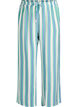 Randiga byxor med h&ouml;g midja och vida ben, Vanilla, Packshot image number 0