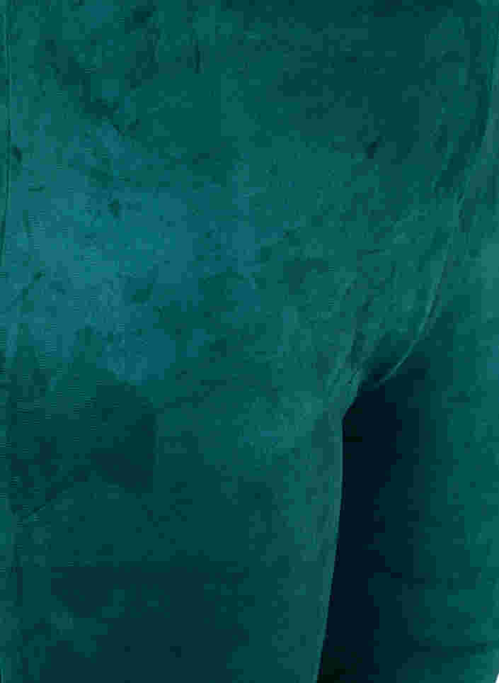 Enfärgade leggings i velour, Ponderosa Pine, Packshot image number 2
