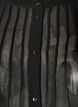 Blus i viskos med volangkrage, Svart, Packshot image number 2
