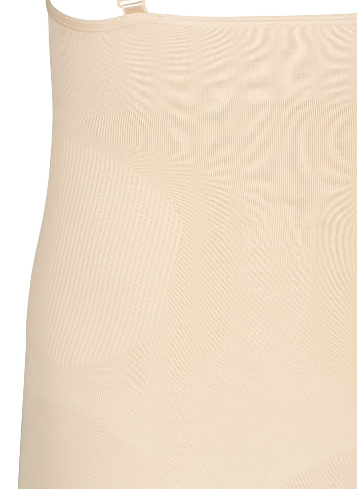 Shapewearkl&auml;nning med tunna band, Beige, Packshot image number 3