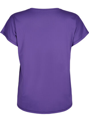 Kortärmad t-shirt för träning, Heliotrope, Packshot image number 1